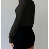 Women's Button Down Ruched Blouse Long Sleeve Shirts Slim Fit Aesthetic Tops