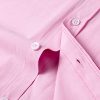 Mens Solid Oxford Shirt Long Sleeve Dress Shirt Work Casual Button Down Shirts with Pocket