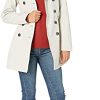 Collection Women's Soft Shell Trench Coat with Detachable Hood
