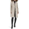 Women's Notch Collar Fly Front Single Breasted Topcoat