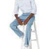 Men's Long-Sleeve Regular-Fit Stretch Oxford Shirt (Available in Big & Tall)