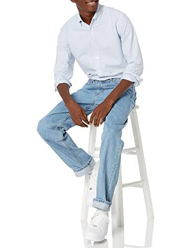 Men's Long-Sleeve Regular-Fit Stretch Oxford Shirt (Available in Big & Tall)