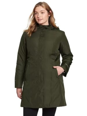 Women's Girl on the Go Insulated Waterproof Trench Coat
