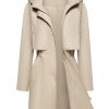 Rain Jacket for Women Waterproof with Hood Trech Coat for Women Lightweight Raincoats Packable Windbreaker