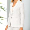 Long Sleeve Linen Blazer Women 2025 Summer Lightweight Breathable Lapel Beach Vacation Jacket With Pockets