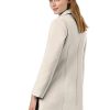 Women's Peter Pan Collar Double Breasted Winter Long Trench Pea Coat