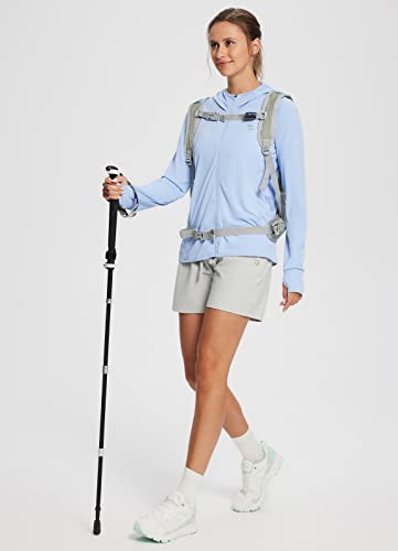 Women's Sun Protection Jacket Hoodie Clothing Lightweight Long Sleeve Sun Cover Up Shirt