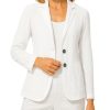 Long Sleeve Linen Blazer Women 2025 Summer Lightweight Breathable Lapel Beach Vacation Jacket With Pockets