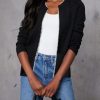 Women Lightweight Open Front Sweater Cardigan Pearls Trim Knit Jacket Trendy Long Sleeve Clothes Coatigan