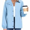 Women's Waterproof Rain Jacket With Hood - Lightweight Windbreaker Raincoat With Pockets for Outdoor