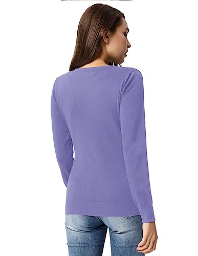 Women's Classic Long Sleeve Knit Cardigan Sweaters Casual Open Front Button Down Cardigans S-3XL