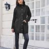 Raincoat Women Waterproof Long Hooded Rain Jacket Trench Coats Windbreaker Travel Jacket