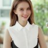 Detachable Collar Faux Shirt Dickie Collars for Women Men
