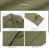 Womens Long Trench Coat Oversized Double Breasted Windproof Classic Lapel Casual Fall Overcoat