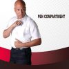 100% Polyester Short Sleeve Men's Uniform Shirt White