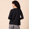 Women's Lightweight Crewneck Cardigan Sweater (Available in Plus Size)
