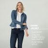 Women's Plus Size Denim Jacket