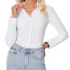 Button Down Shirts for Women Slim fit Long Sleeve Stretch Dress Shirts Work Shirt Wrinkle Free Office Blouses