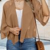 Womens Summer Tops Short Shrugs Kimono Cardigans Casual Chiffon Bolero Jackets