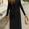 Womens Long Vest Casual Double Breasted Sleeveless Trench Coat Jackets