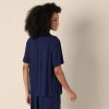 Women's Relaxed-Fit Fluid Twill Button-Down Shirt (Short Sold Separately)