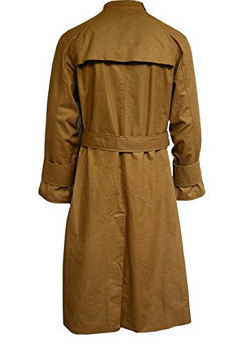 Blade Runner Coat Rick Deckard Trenchcoat Costume Brown