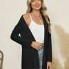 Long Sleeve Lightweight Thin 2025 Summer Cardigan for Women Casual Loose Fit Kimono Cover Up with Pockets