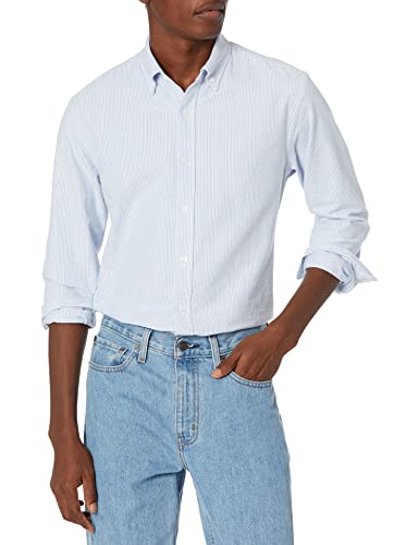 Men's Long-Sleeve Regular-Fit Stretch Oxford Shirt (Available in Big & Tall)