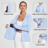 Women's Sun Protection Jacket Hoodie Clothing Lightweight Long Sleeve Sun Cover Up Shirt