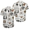 Gifts for Halloween, Halloween Button Down Shirt for Men, Skull Shirt for Men, Skull Gifts, Birthday Gifts for Men