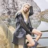 L-Rain Durable TPU Clear Rain Coat for Adults - Women and Men Fashion Hooded Rain Poncho