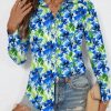Button Down Shirts for Women Long Sleeve Wrinkle Free Dress Shirts Casual Collared Blouses Business Work Tops