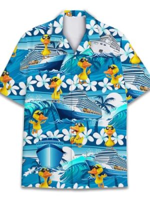 Mens Hawaiian Shirt, Tropical Raccoon Hawaiian Shirt Casual Button Down Holiday Beach Summer Short Sleeve Shirt