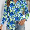 Button Down Shirts for Women Long Sleeve Wrinkle Free Dress Shirts Casual Collared Blouses Business Work Tops