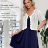 Women Crochet Shrug Sweater Tie Front Knit Bolero Shrug for Dress Short Sleeve Cropped Cardigan