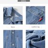 Women's Denim Jackets Casual Long Sleeve 2025 Spring Outfits Zimbaplatinum Jean Jacket