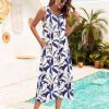 Women's Summer Maxi Dress 2025 Sleeveless Button Down Casual Loose Long Beach Sundress Travel Vacation Outfits