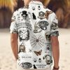 Gifts for Halloween, Halloween Button Down Shirt for Men, Skull Shirt for Men, Skull Gifts, Birthday Gifts for Men